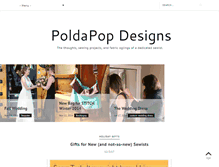 Tablet Screenshot of poldapop.com